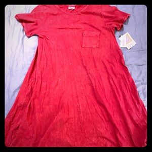 LuLaRoe Acid wash Carly dress